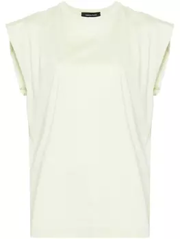 Fabiana Filippi футболка без рукавов, зеленый