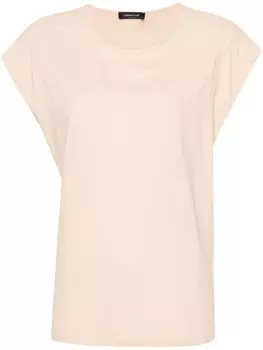 Fabiana Filippi футболка с бисером, розовый