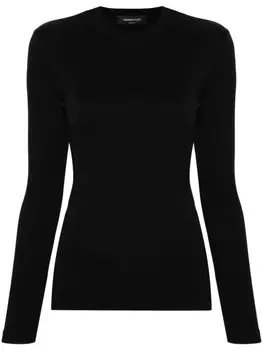 Fabiana Filippi футболка с длинными рукавами, черный