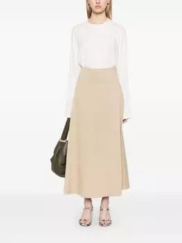 Fabiana Filippi футболка с круглым вырезом, нейтральный цвет