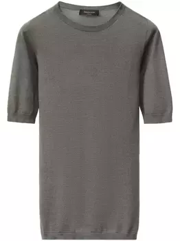 Fabiana Filippi футболка с круглым вырезом, серый