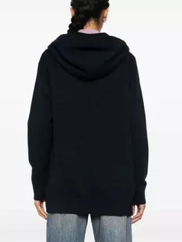 Fabiana Filippi худи с люрексом, синий