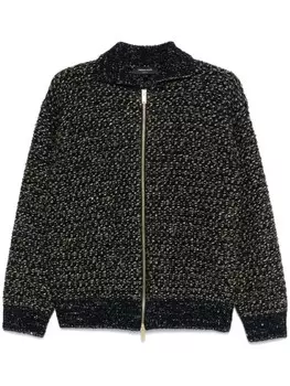 Fabiana Filippi кардиган из ткани букле, синий