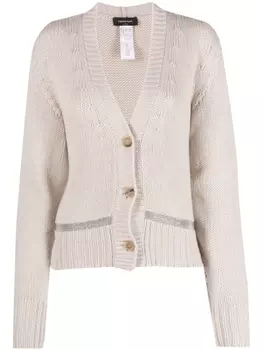 Fabiana Filippi кардиган на пуговицах, нейтральный цвет