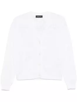 Fabiana Filippi кардиган рыхлой вязки, белый