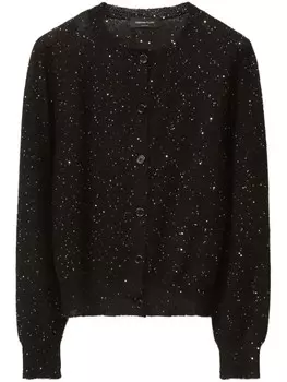 Fabiana Filippi кардиган с пайетками, черный