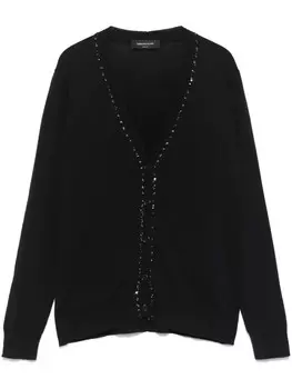 Fabiana Filippi кардиган с пайетками, синий