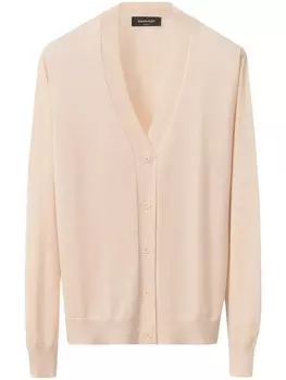 Fabiana Filippi кардиган тонкой вязки, розовый