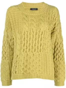 Fabiana Filippi кашемировый джемпер, зеленый