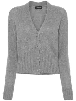 Fabiana Filippi кашемировый кардиган, серый