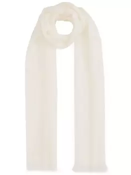 Fabiana Filippi кашемировый шарф, белый