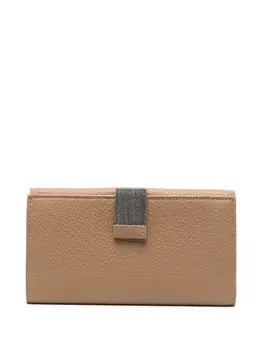 Fabiana Filippi кошелек с тисненым логотипом, нейтральный цвет