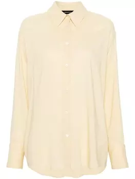 Fabiana Filippi креповая рубашка, желтый