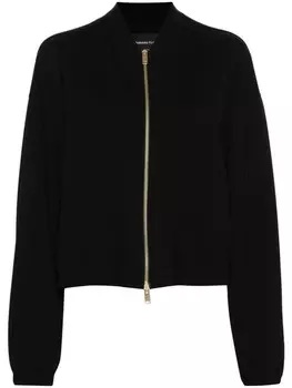 Fabiana Filippi куртка-бомбер на молнии, черный