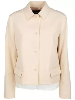 Fabiana Filippi куртка Hopsack, нейтральный цвет