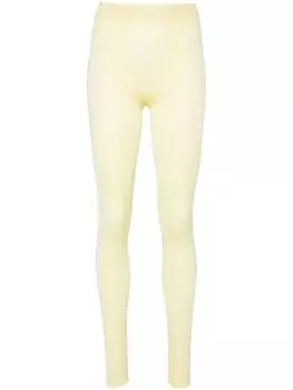 Fabiana Filippi легинсы тонкой вязки с завышенной талией, желтый