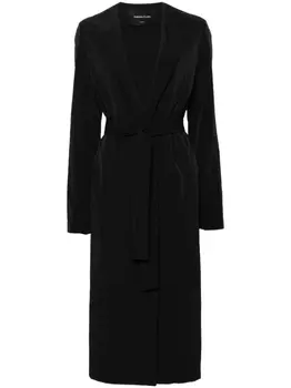 Fabiana Filippi парка с жатым эффектом, черный