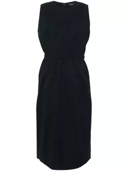 Fabiana Filippi платье миди без рукавов, синий