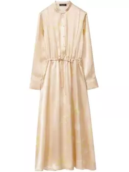 Fabiana Filippi платье с цветочным принтом, розовый