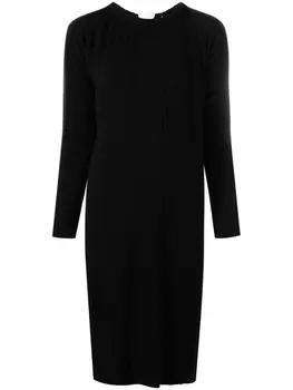 Fabiana Filippi платье с круглым вырезом, черный