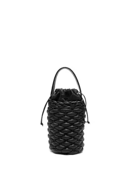 Fabiana Filippi плетеная сумка-ведро, черный