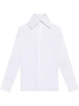 Fabiana Filippi поплиновая рубашка, белый