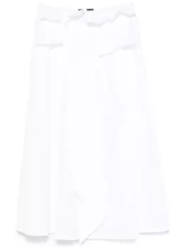 Fabiana Filippi поплиновая юбка, белый
