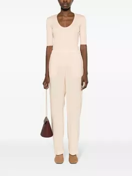 Fabiana Filippi прямые брюки с завышенной талией, оранжевый