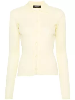 Fabiana Filippi рубашка поло в рубчик, желтый