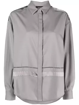 Fabiana Filippi рубашка с длинными рукавами, серый