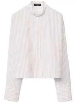 Fabiana Filippi рубашка в полоску, белый