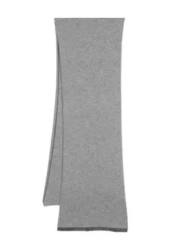 Fabiana Filippi шарф из вирджинской шерсти, серый