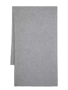 Fabiana Filippi шарф с пайетками, серый