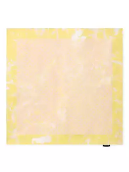 Fabiana Filippi шарф с принтом Tilia, розовый