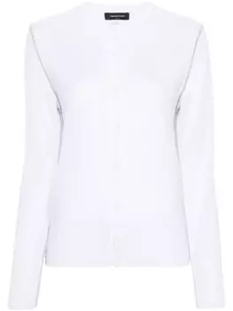 Fabiana Filippi шерстяной кардиган, белый