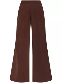 Fabiana Filippi широкие брюки палаццо, коричневый