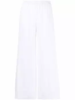 Fabiana Filippi широкие брюки с эластичным поясом, белый