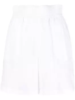 Fabiana Filippi шорты с присборенной талией, белый
