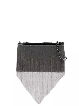 Fabiana Filippi сумка на плечо с цепочкой, серый