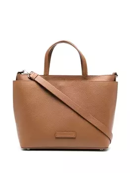 Fabiana Filippi сумка-тоут Inga с заклепками, коричневый