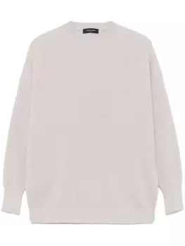 Fabiana Filippi свитер из ткани ламе, нейтральный цвет