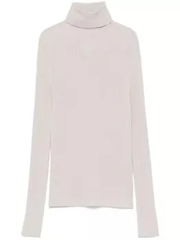 Fabiana Filippi свитер из ткани ламе, серый