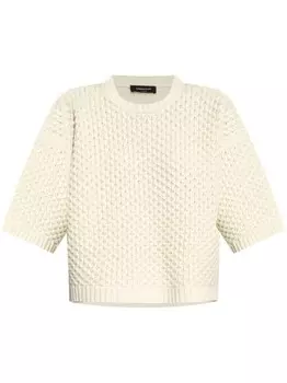 Fabiana Filippi свитер крупной вязки, нейтральный цвет