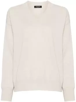 Fabiana Filippi свитер с шариковой цепочкой, нейтральный цвет