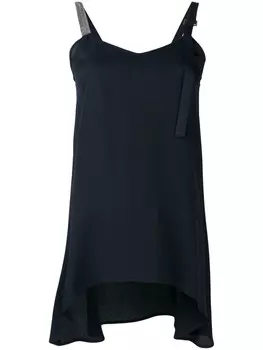 Fabiana Filippi топ на тонких бретельках, синий