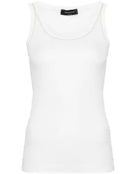 Fabiana Filippi топ с цепочкой, белый