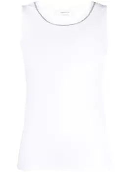 Fabiana Filippi топ с цепочкой, белый