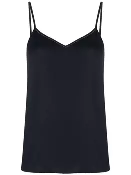 Fabiana Filippi топ с V-образным вырезом, синий