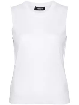 Fabiana Filippi топ тонкой вязки, белый