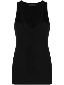 Fabiana Filippi топ в рубчик, черный